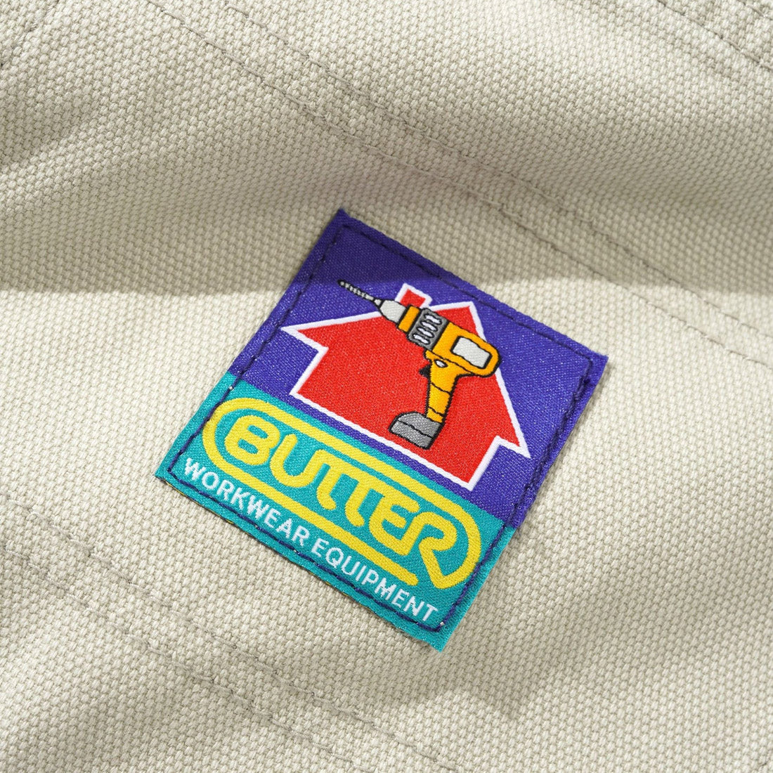 BUTTER GOODS Work Shorts - Stone - Image 3