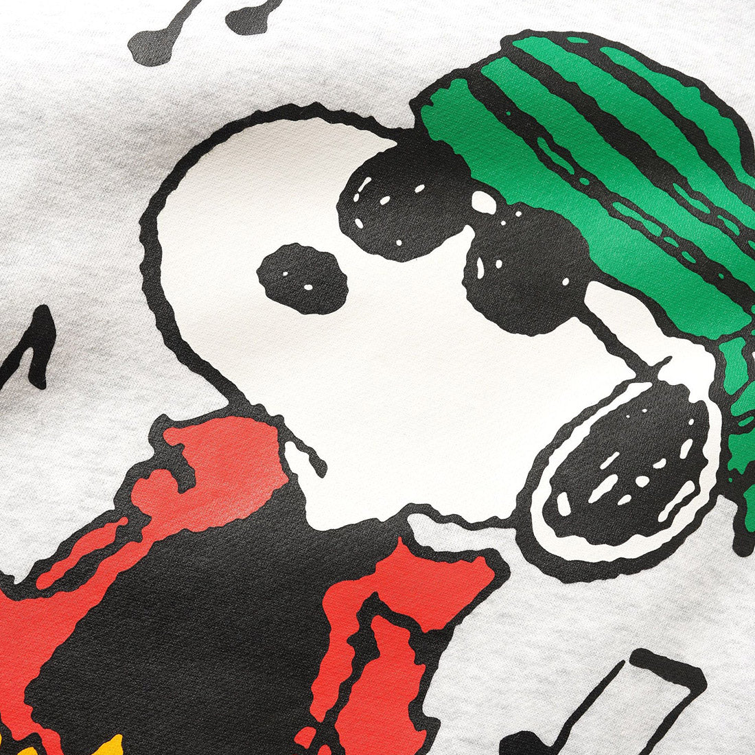 BUTTER GOODS X PEANUTS Music Crewneck - Ash - Image 3