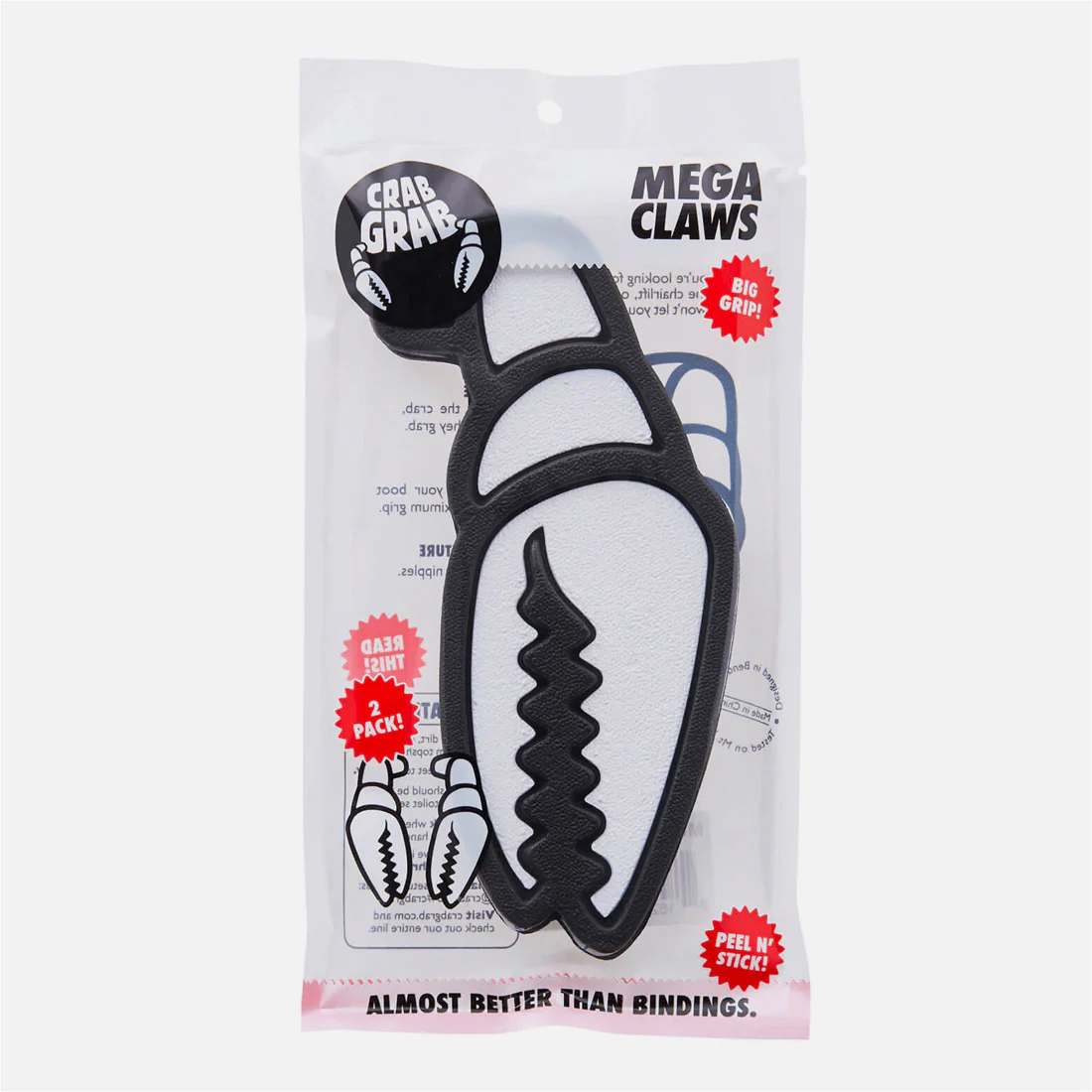 CRAB GRAB Mega Claws Stomp Pad - White/Black - Image 2