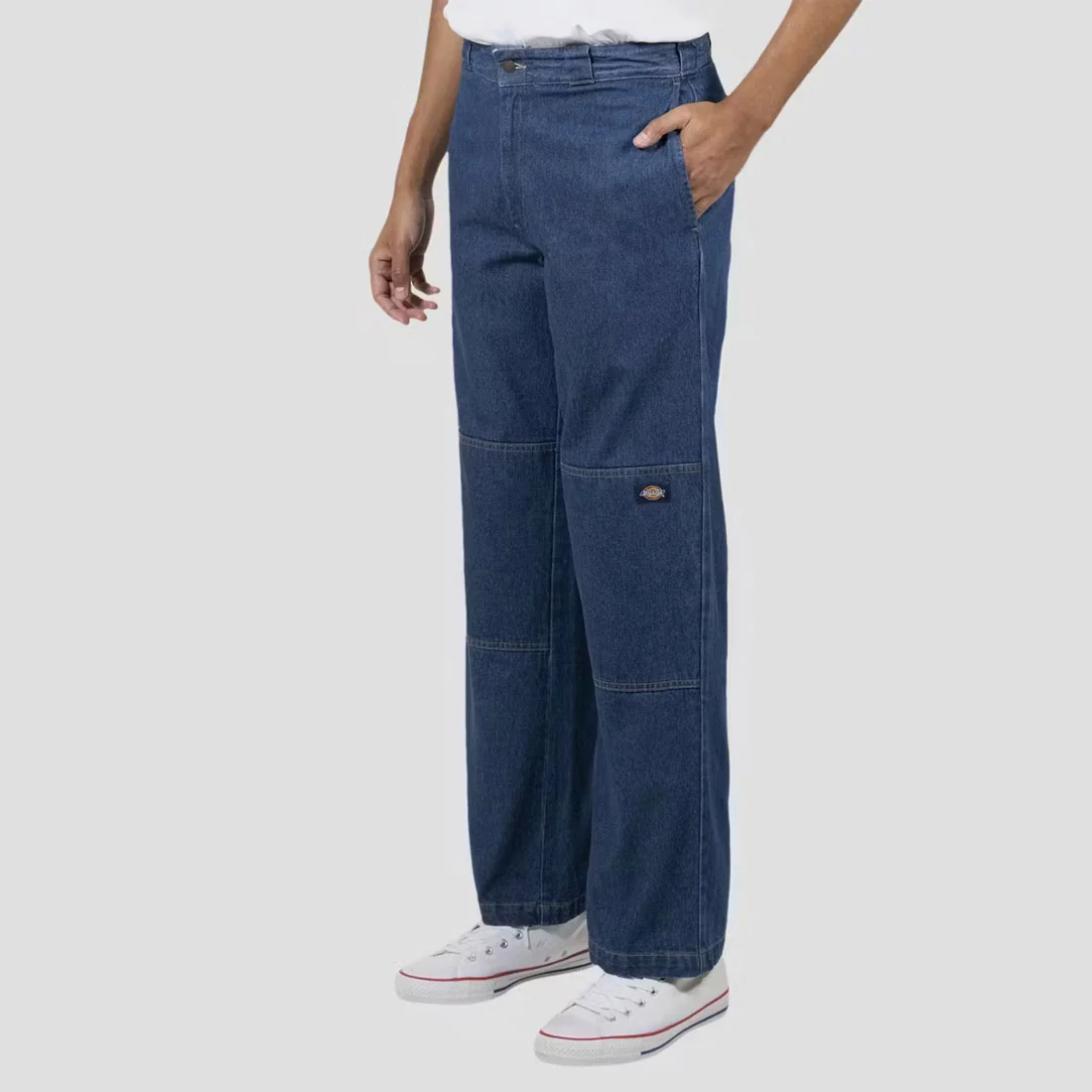 DICKIES 85-283 Relaxed Fit Jean - Stone Washed Indigo - Image 2