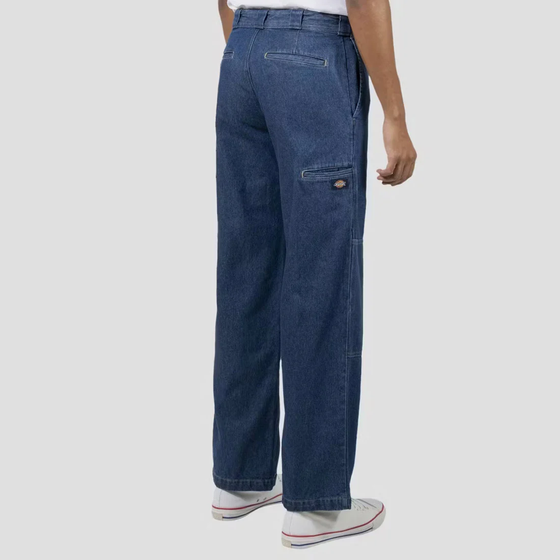 DICKIES 85-283 Relaxed Fit Jean - Stone Washed Indigo - Image 4