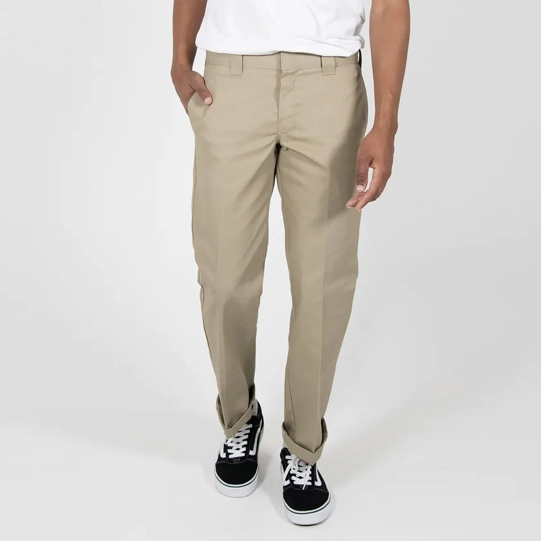 DICKIES WP873 Slim Straight Pant - Khaki - Image 3