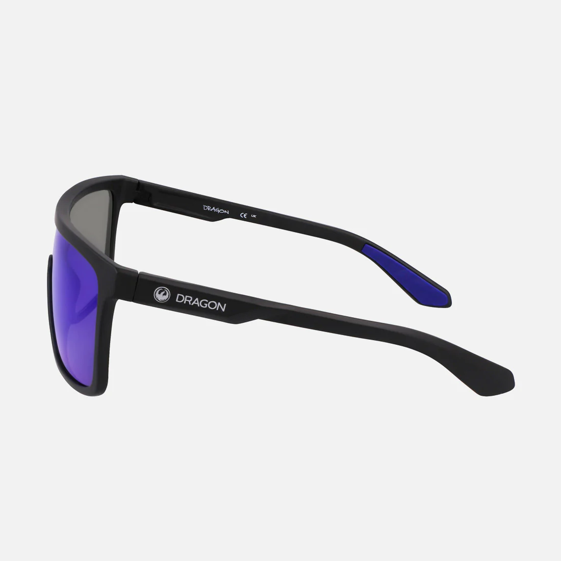 DRAGON Momentum H20 Polarized Sungasses - Matte Black (Blue Ion) - Image 2