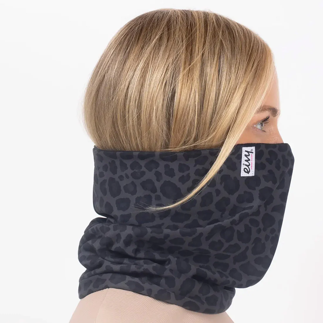 EIVY Colder Neckwarmer - Black Leopard - Image 3