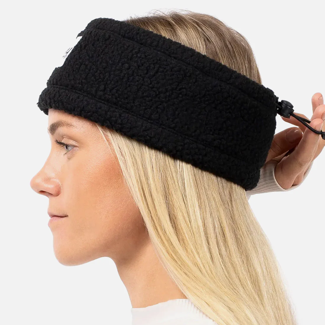 EIVY Throwback Sherpa Headband - Black - Image 2