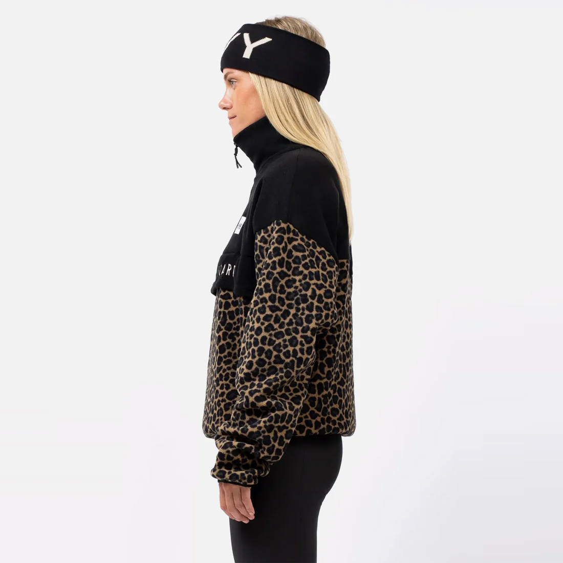 EIVY Women's Ball Fleece - Black/Leopard - Image 4