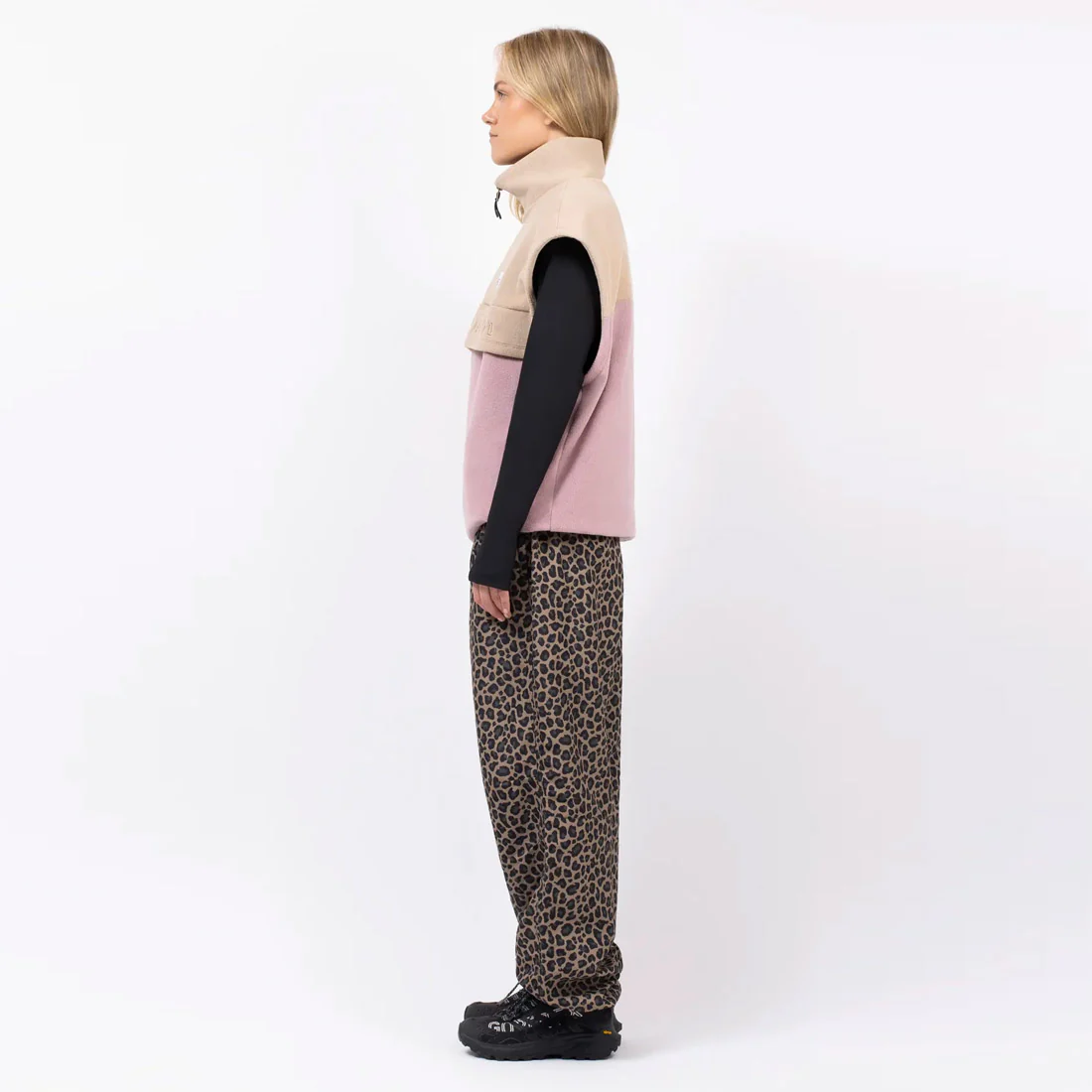 EIVY Women's Ball Fleece Vest - Sand/Faded Woodrose - Image 4