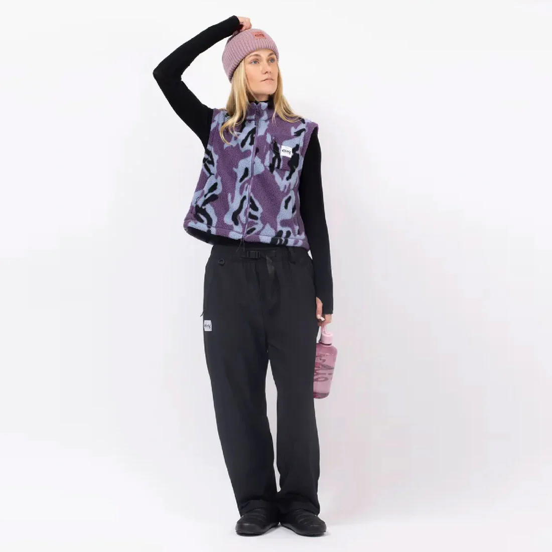 EIVY Women's Boxy Sherpa Vest - Purple Stray - Image 2