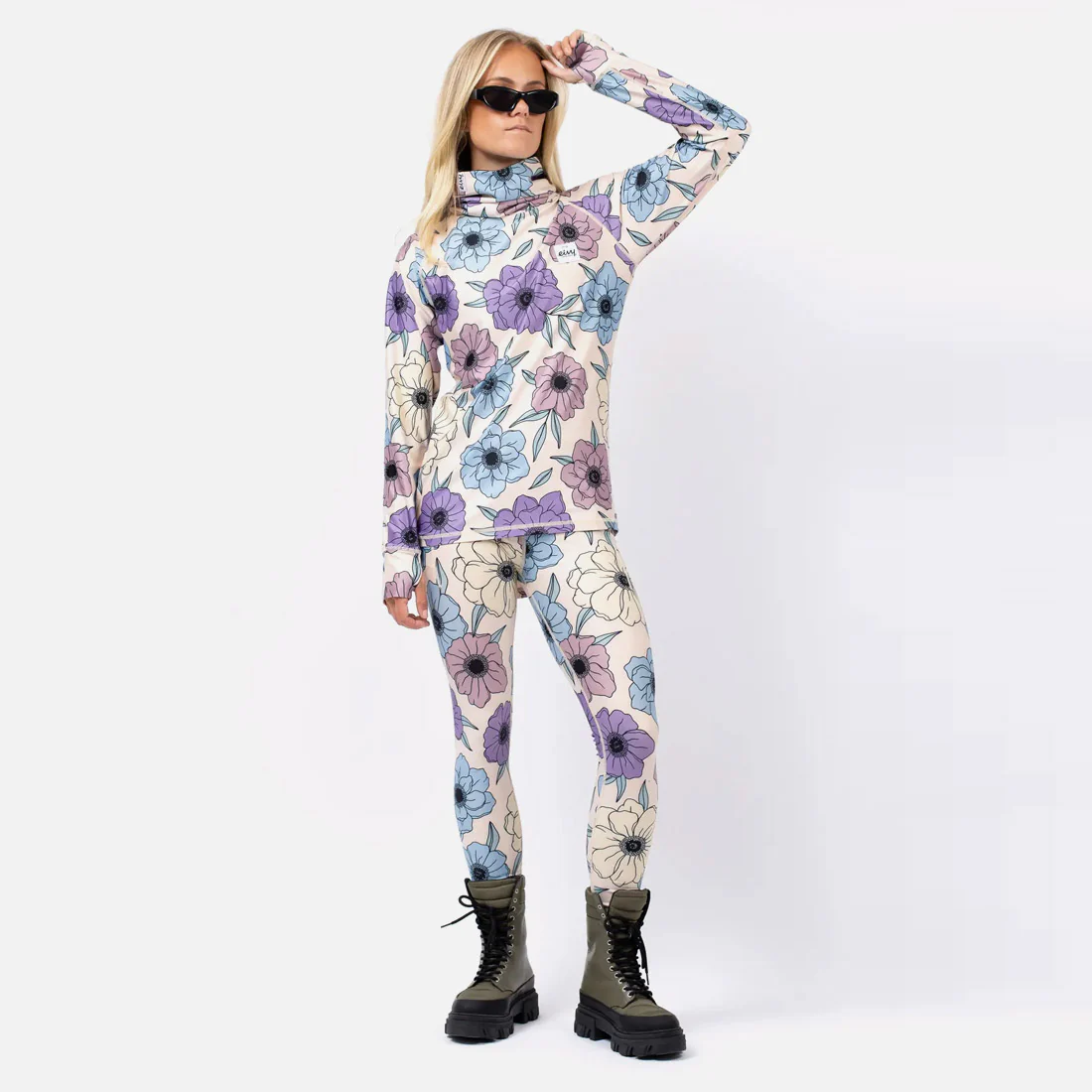 EIVY Women's Icecold Gaiter Top - Big Flower - Image 5