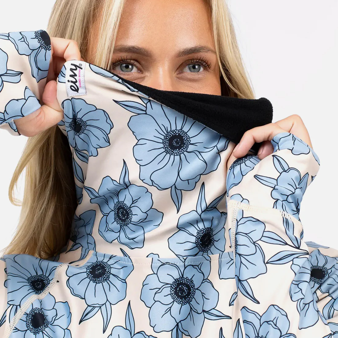 EIVY Women's Icecold Gaiter Top - Blue Flower - Image 4