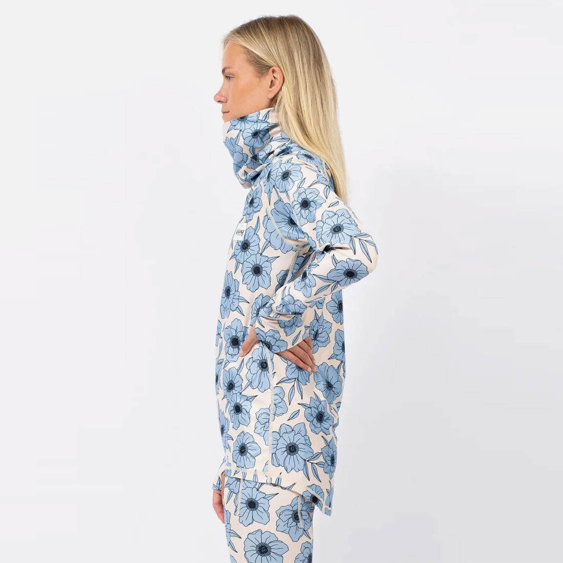 EIVY Women's Icecold Gaiter Top - Blue Flower - Image 5