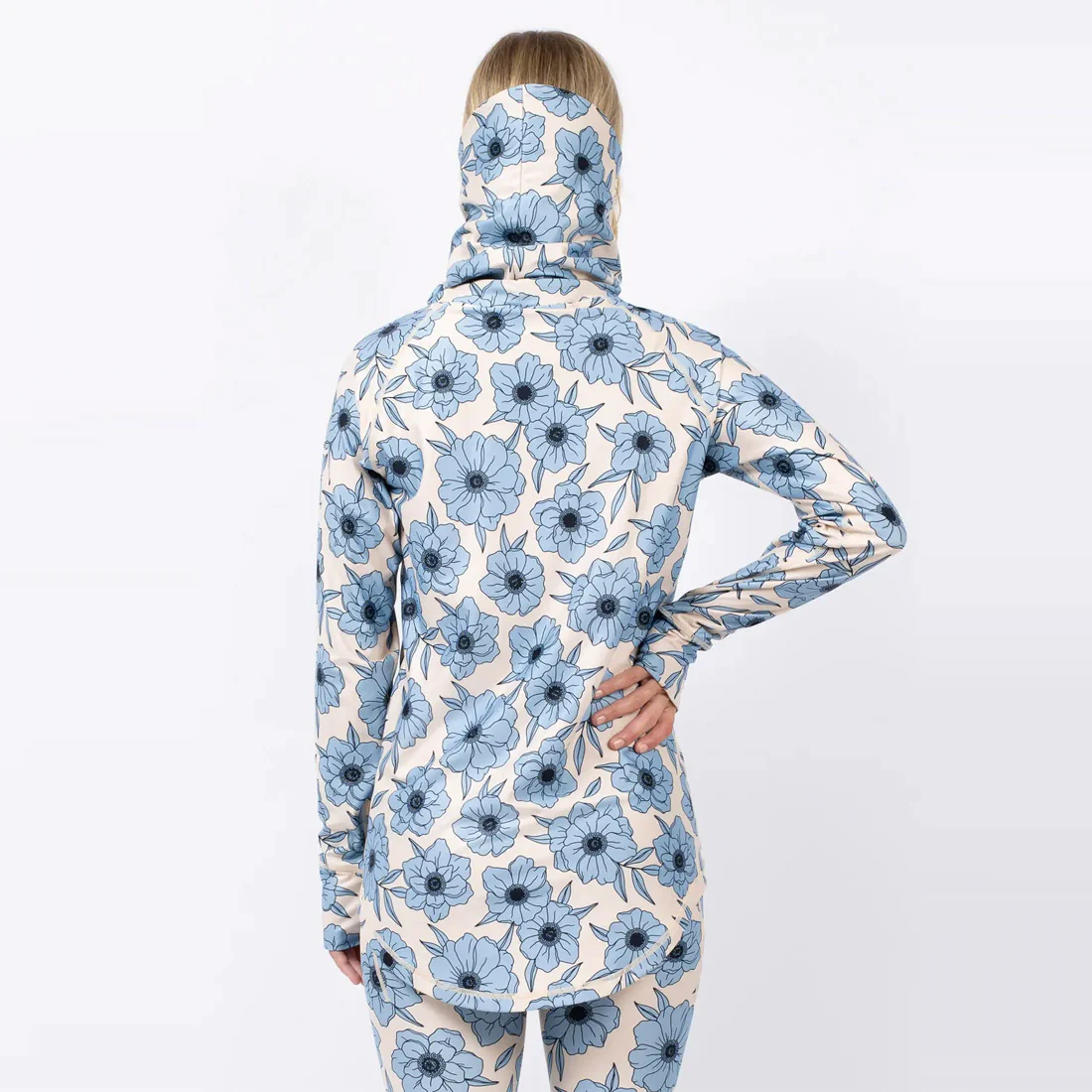 EIVY Women's Icecold Gaiter Top - Blue Flower - Image 6