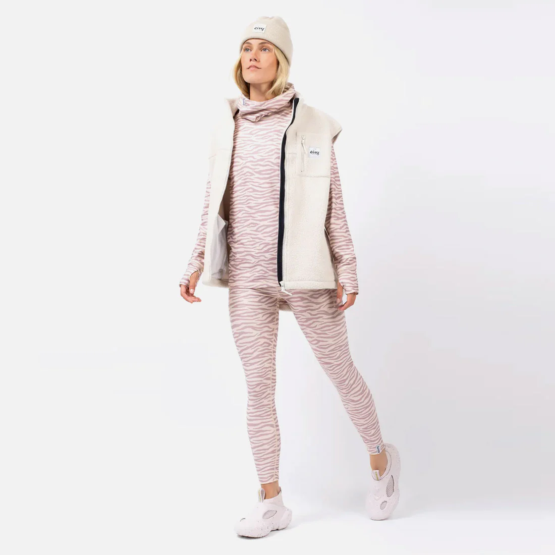 EIVY Women's Icecold Gaiter Top - Pastel Zebra - Image 6