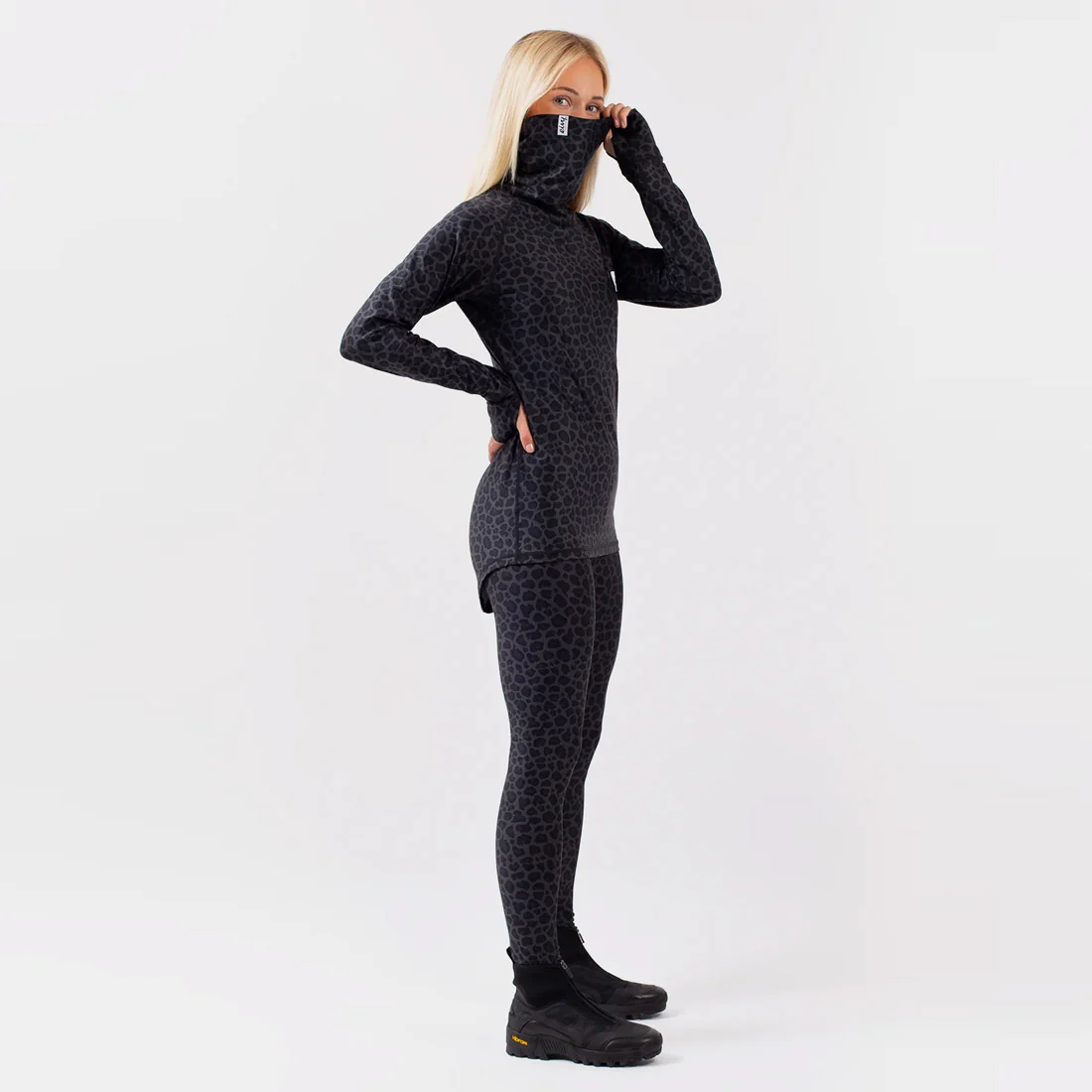 EIVY Women's Icecold Top - Black Leopard - Image 3