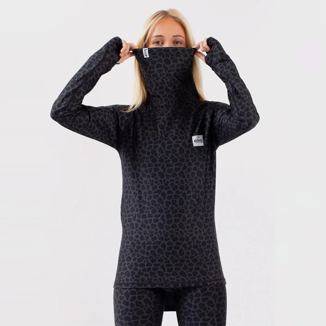 EIVY Women's Icecold Top - Black Leopard - Image 4