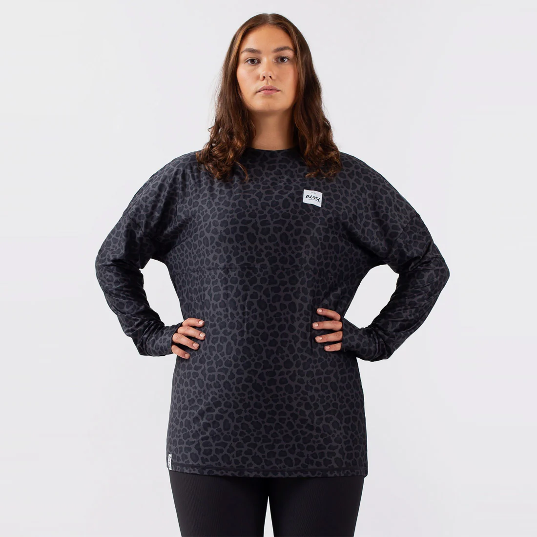 EIVY Women's Venture Top - Black Leopard - Image 4