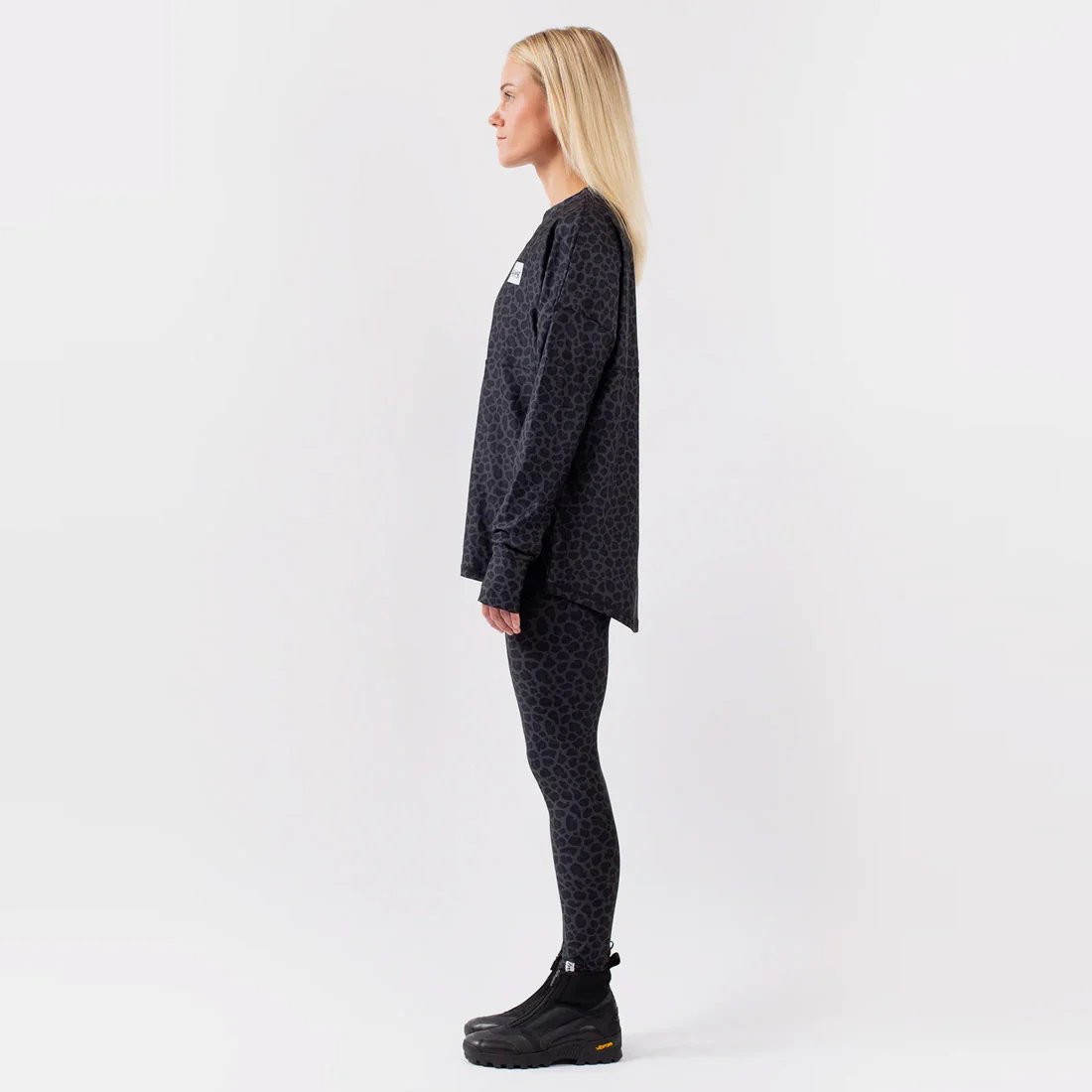 EIVY Women's Venture Top - Black Leopard - Image 6