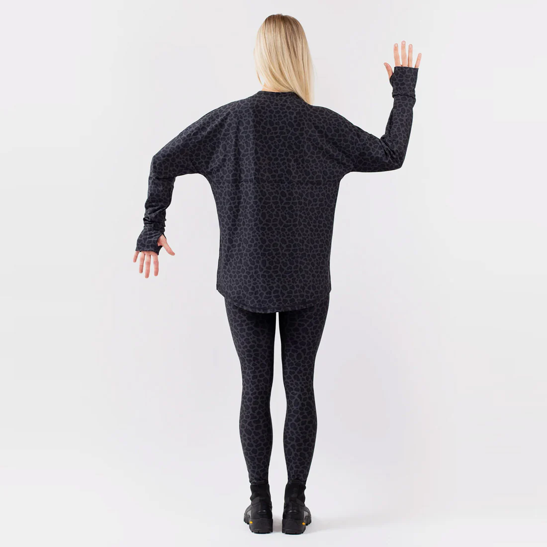 EIVY Women's Venture Top - Black Leopard - Image 7