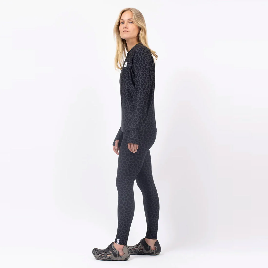 EIVY Women's Versa Loose Fit Top - Black Leopard - Image 3