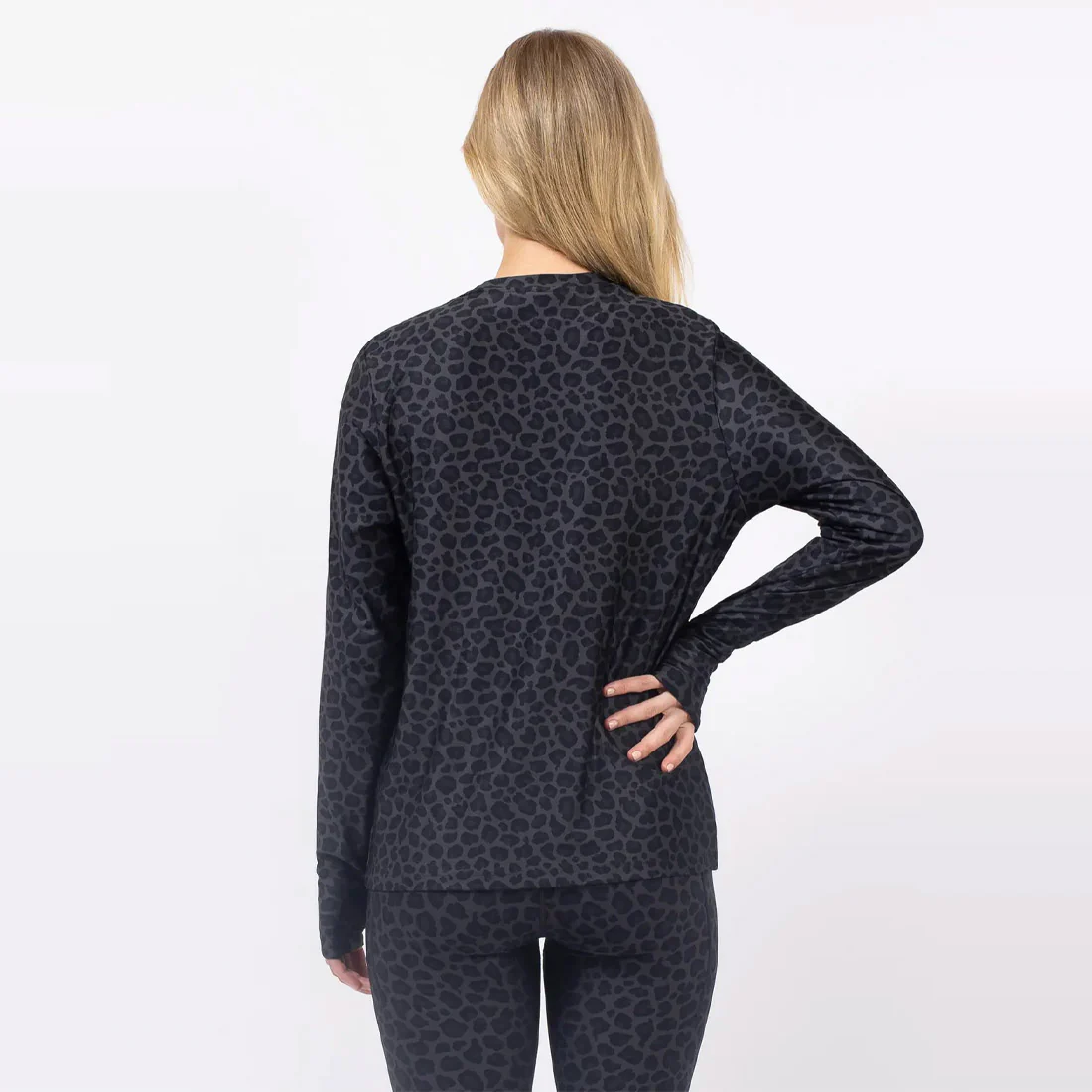 EIVY Women's Versa Loose Fit Top - Black Leopard - Image 5