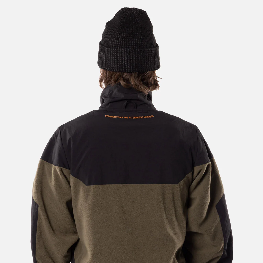 HOWL Zip Polar Fleece Jacket - Army - Image 3