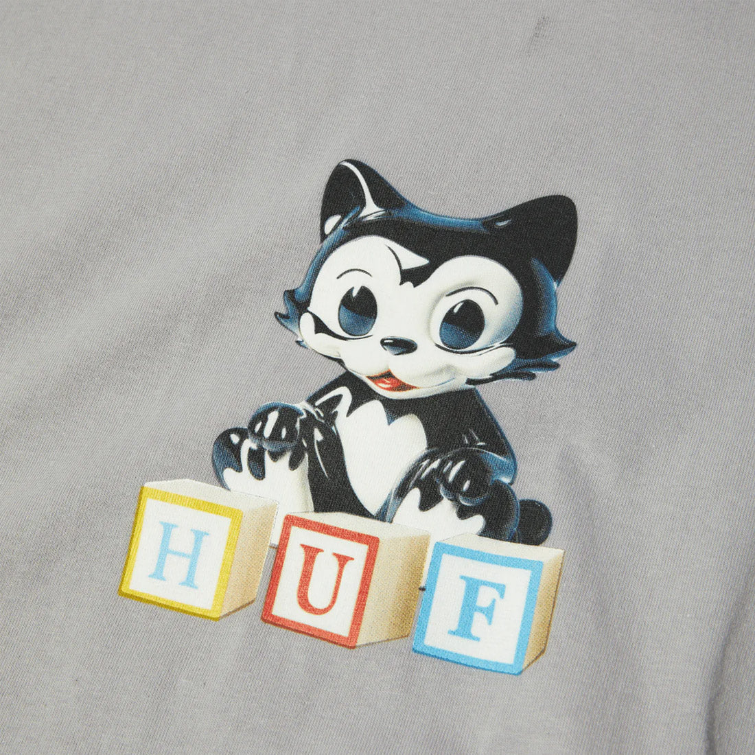 HUF Blocks Tee - Lilac Chalk - Image 2