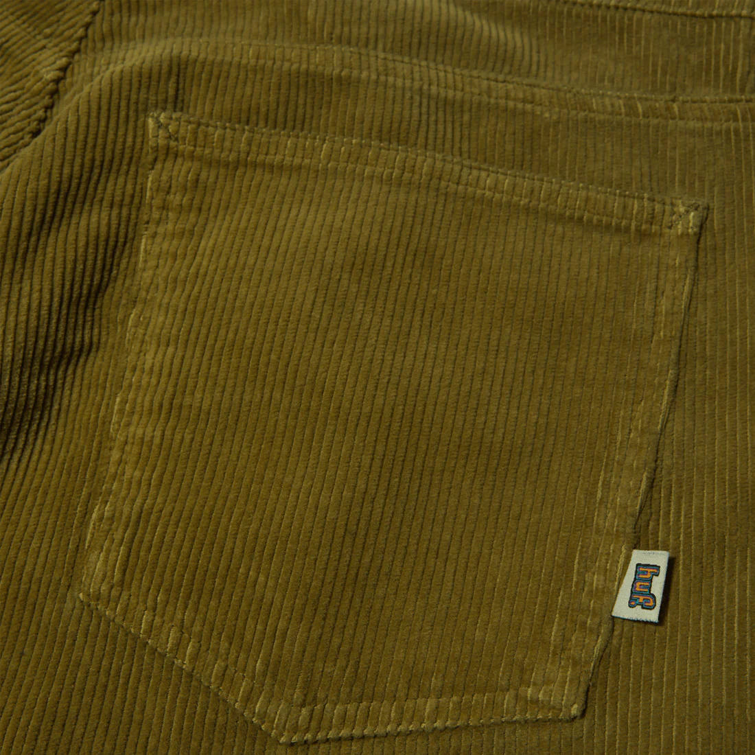 HUF Cromer Corduroy Pant - Leaf - Image 4