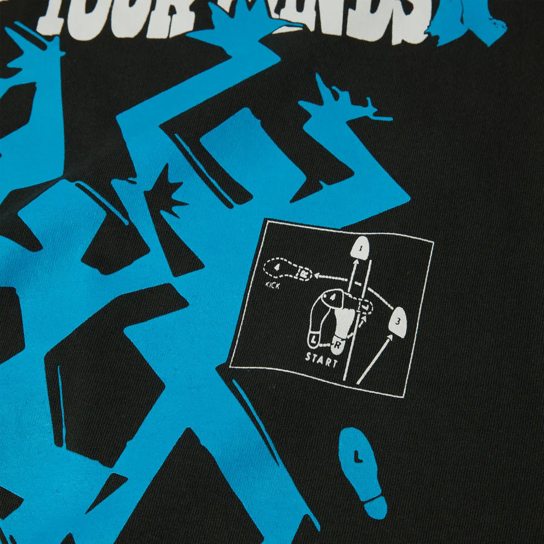 HUF Everybody Get Loose Tee - Vintage Black - Image 4