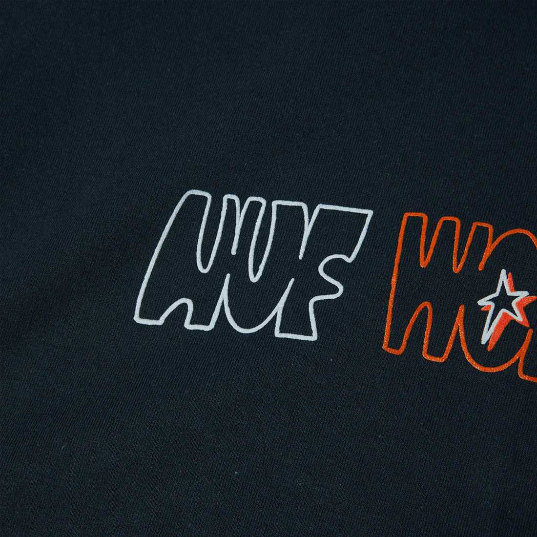 HUF Fetch Long Sleeve Tee - Navy - Image 4