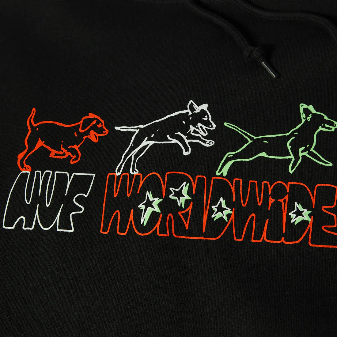 HUF Fetch P/O Hoodie - Black - Image 3