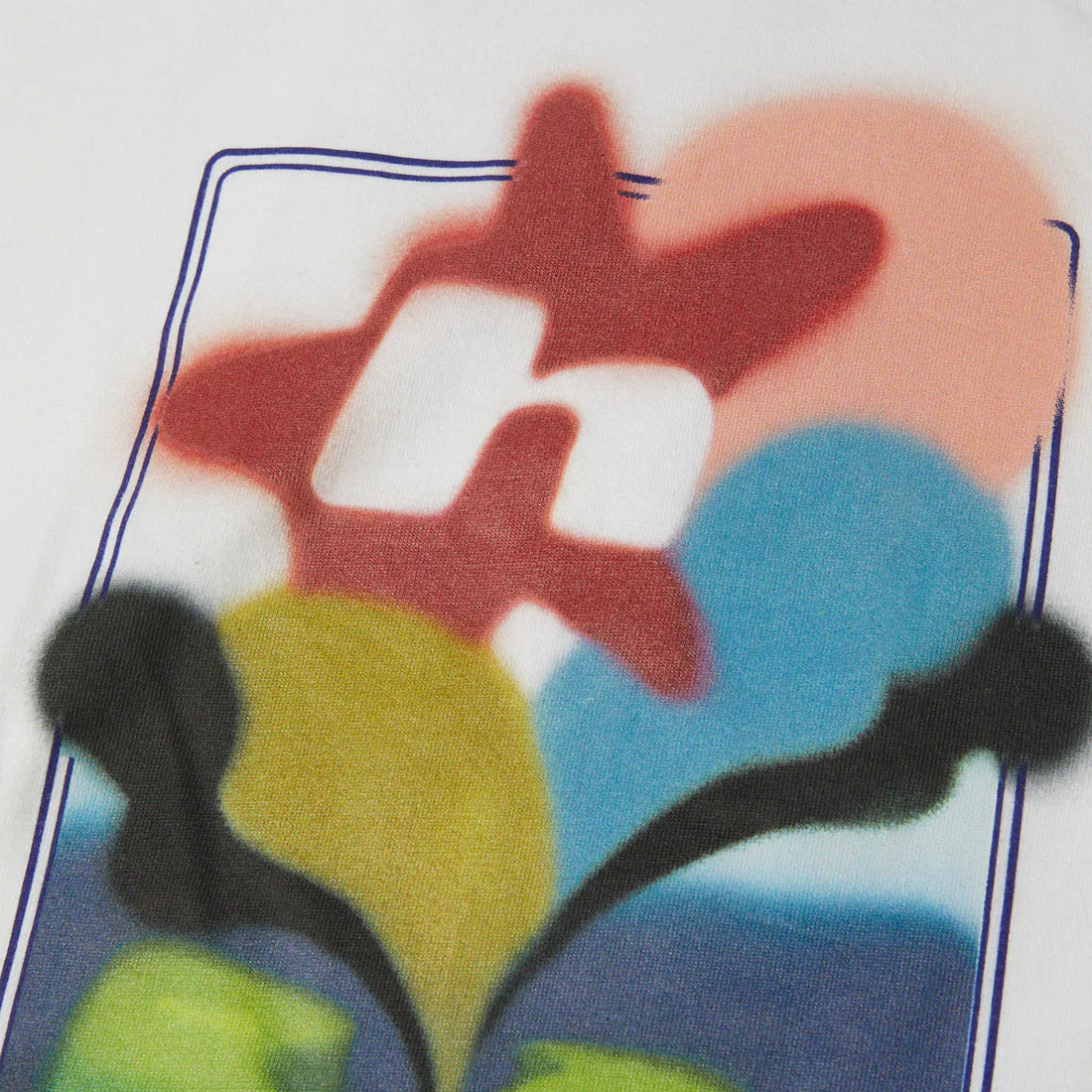 HUF Soft Focus Tee - White - Image 2