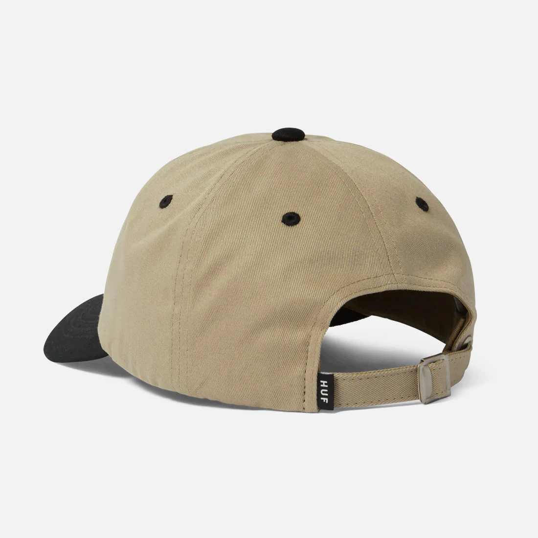 HUF Stretch Logo 6 Panel Cap - Clay - Image 2
