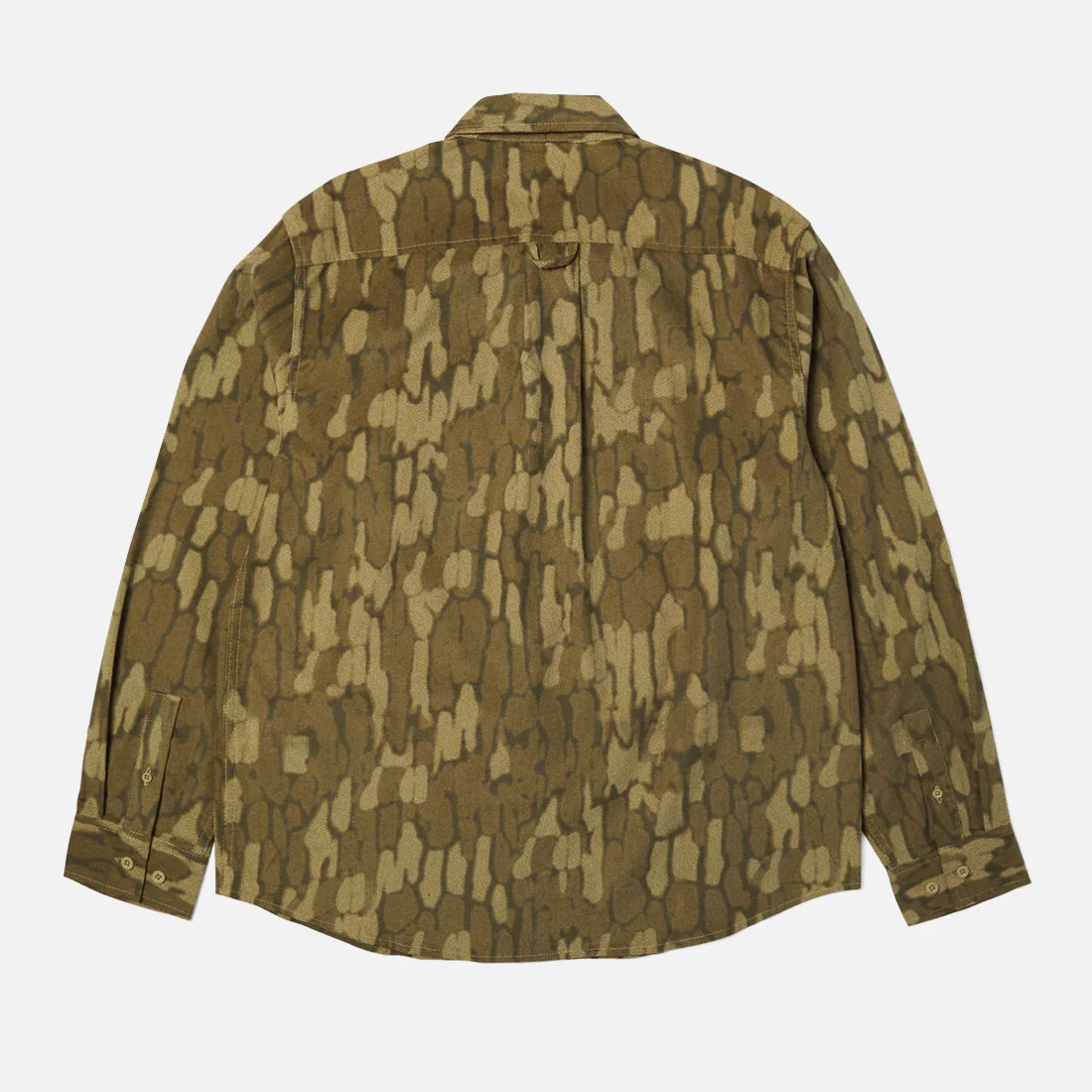 HUF Warped Camo Corduroy Shirt - Muted Camo - Image 2