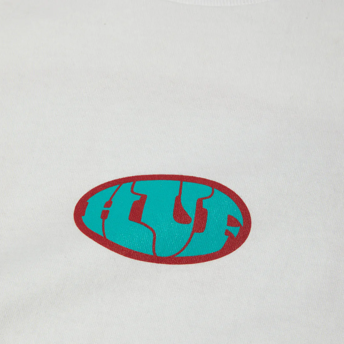 HUF Warped Tee - White - Image 3