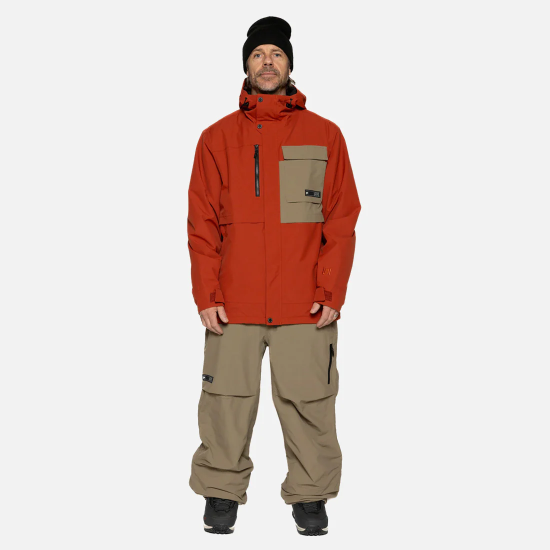 L1 Rankin Jacket 2026 - Fossil/Russet - Image 3