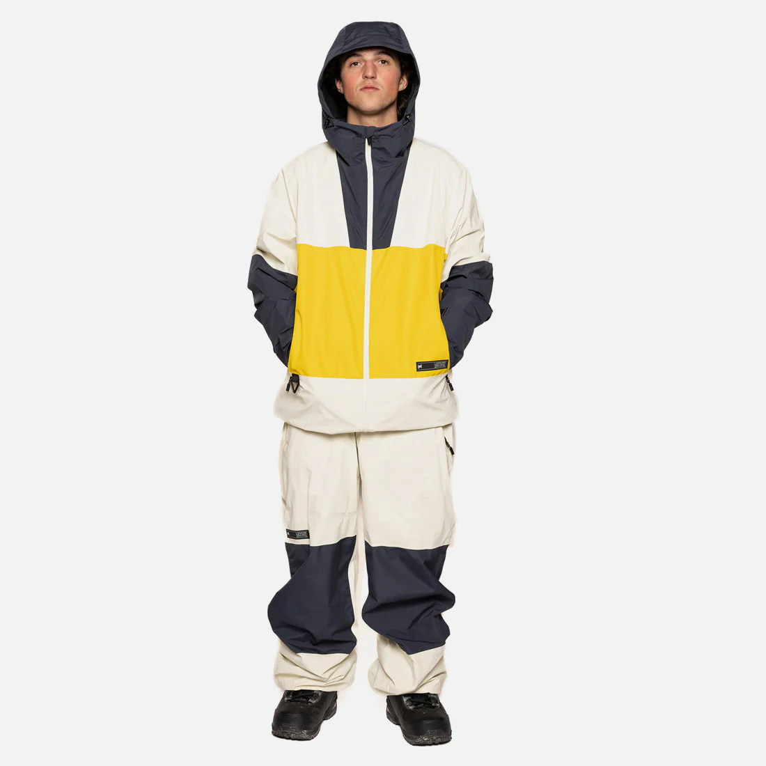 L1 Ventura Jacket 2025 - Cream/Yellow/Storm - Image 3
