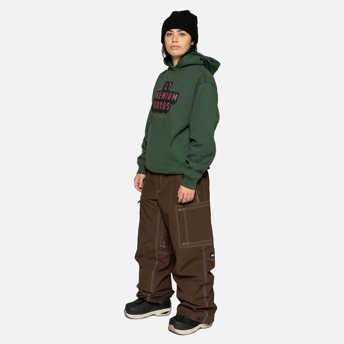 L1 Women's Fairfield Cargo Pant 2026 - Charcoal - Image 4