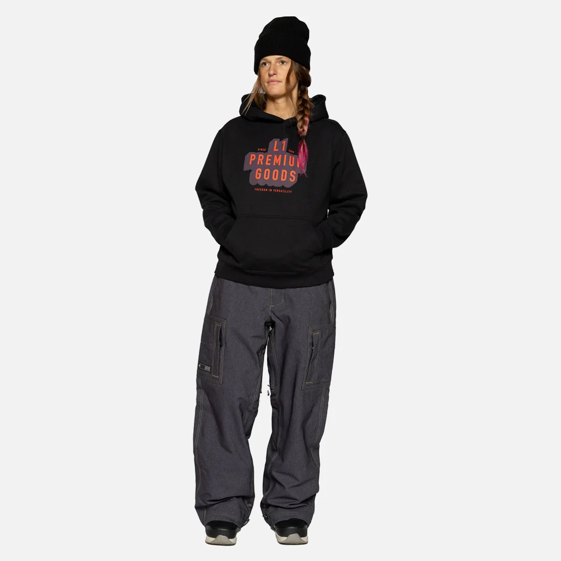 L1 Women's Fairfield Cargo Pant 2026 - Denim - Image 3