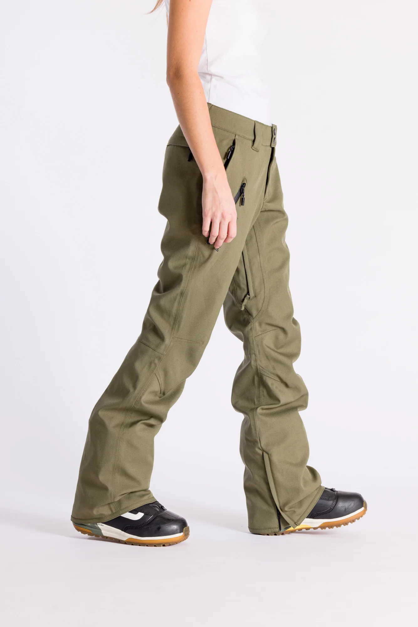 L1 Women's Quin Pant 2023 - Platoon - Image 3