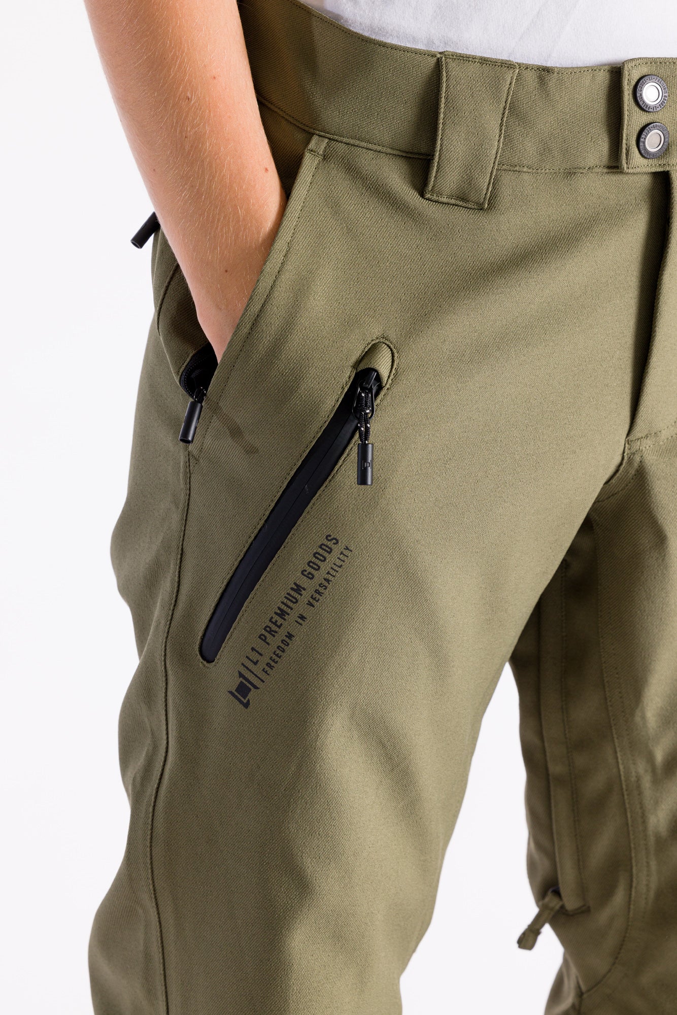L1 Women's Quin Pant 2023 - Platoon - Image 4
