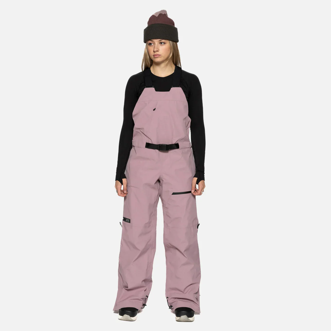 L1 Women's Ukka Bib Pant 2026 - Violet Dusk - Image 3