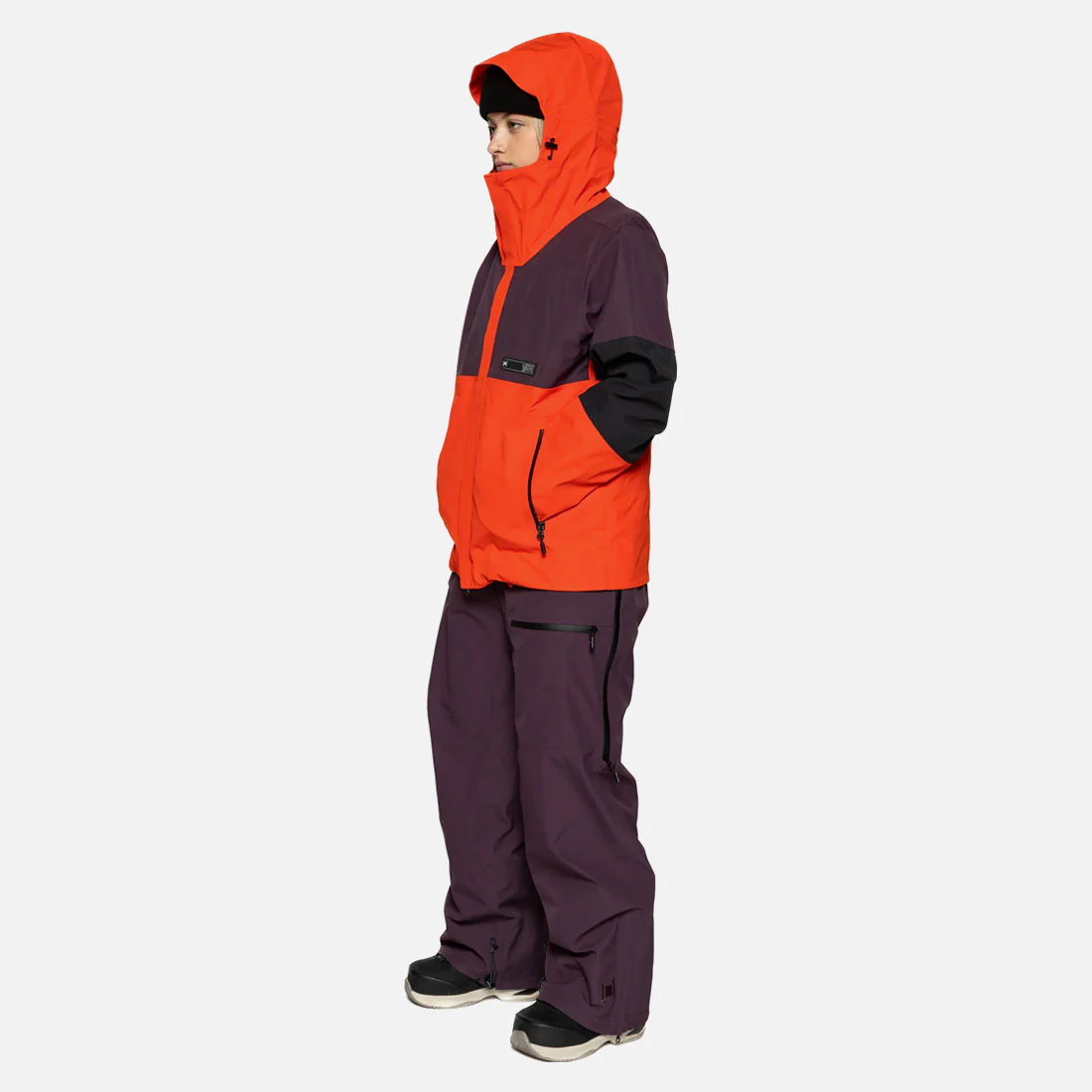 L1 Women's Ukka Jacket 2026 - Cinder/Fig/Black - Image 4