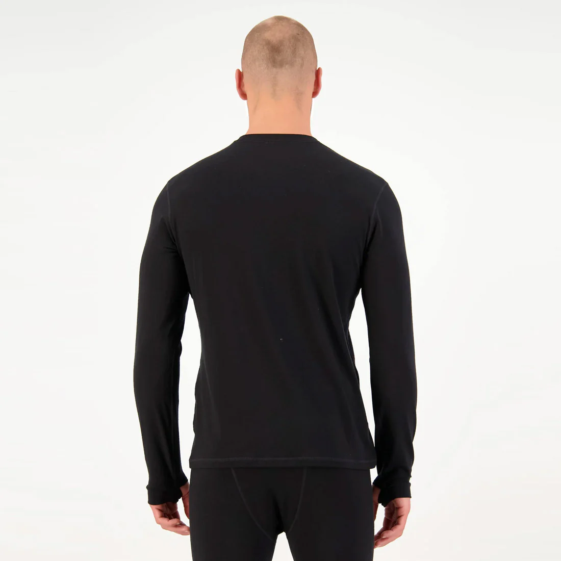 MONS ROYALE Cascade Merino Long Sleeve - Black - Image 2