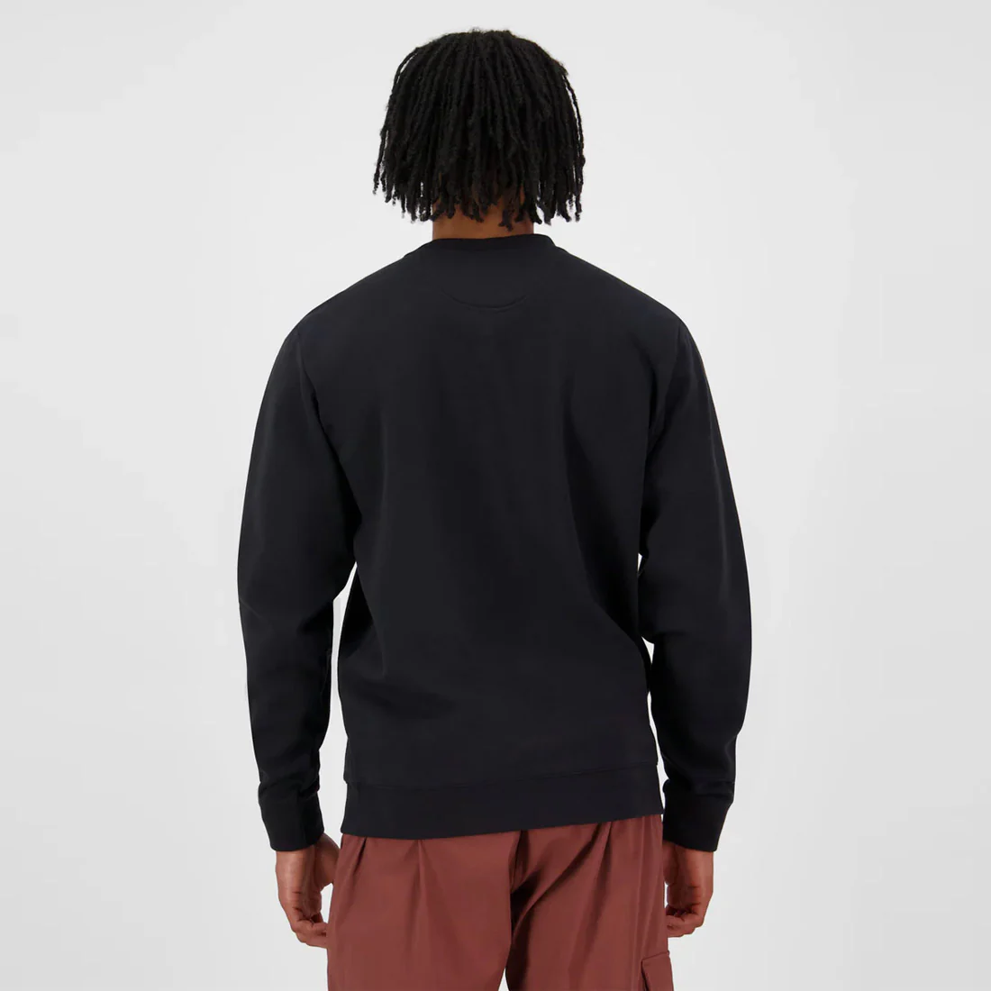MONS ROYALE Inversion Merino Crew - Black - Image 2