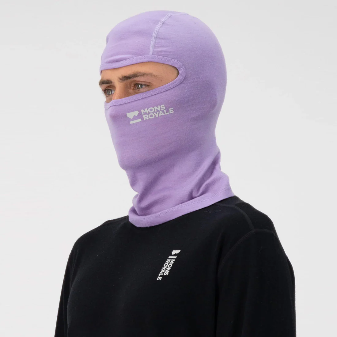 MONS ROYALE B3 Merino Balaclava - Lupin - Image 2