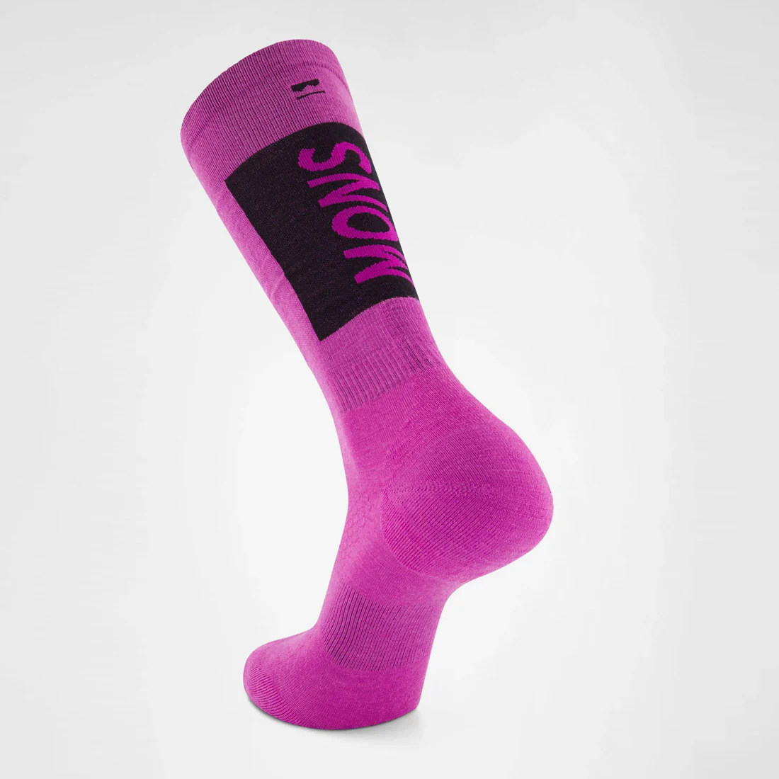 MONS ROYALE Unisex Atlas Merino Snow Sock - Purple Bolt - Image 2