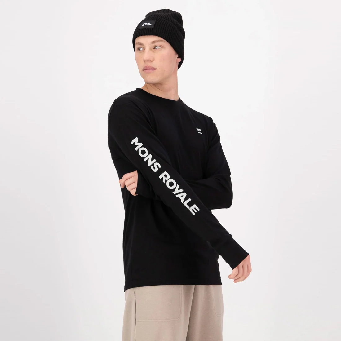 MONS ROYALE Yotei Merino Classic Long Sleeve - Black