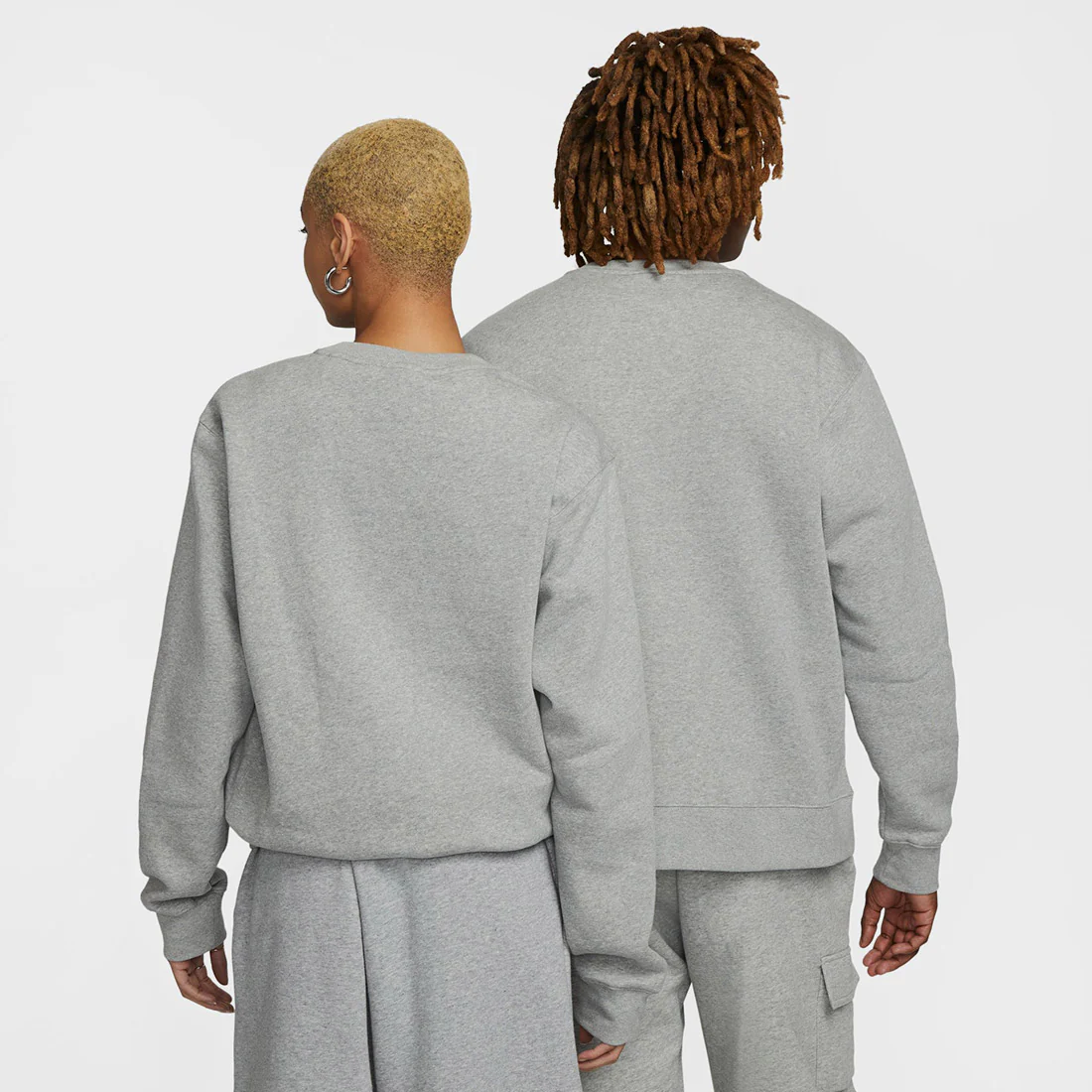 NIKE SB Club Crew - Dark Grey Heather - Image 3