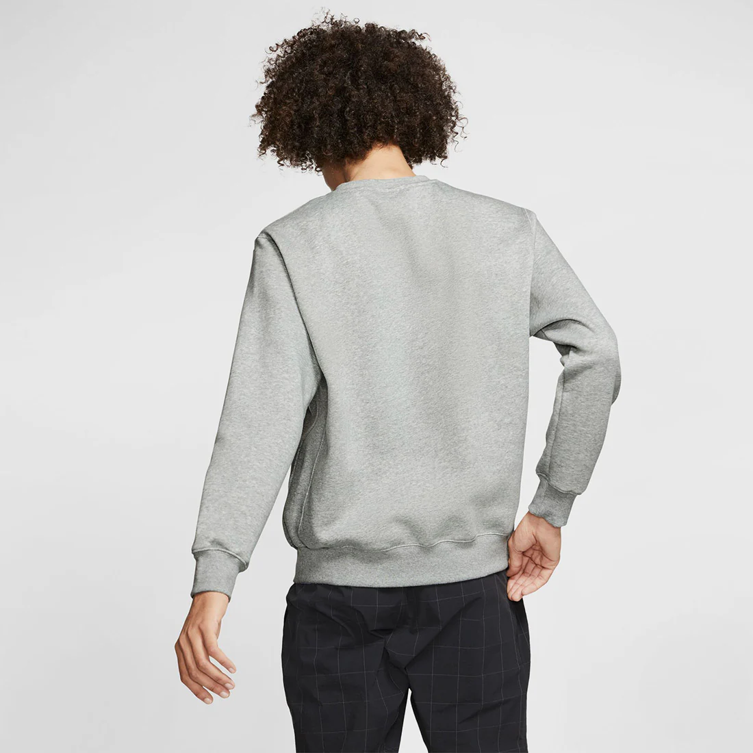 NIKE SB Club Crew - Dark Grey Heather - Image 5