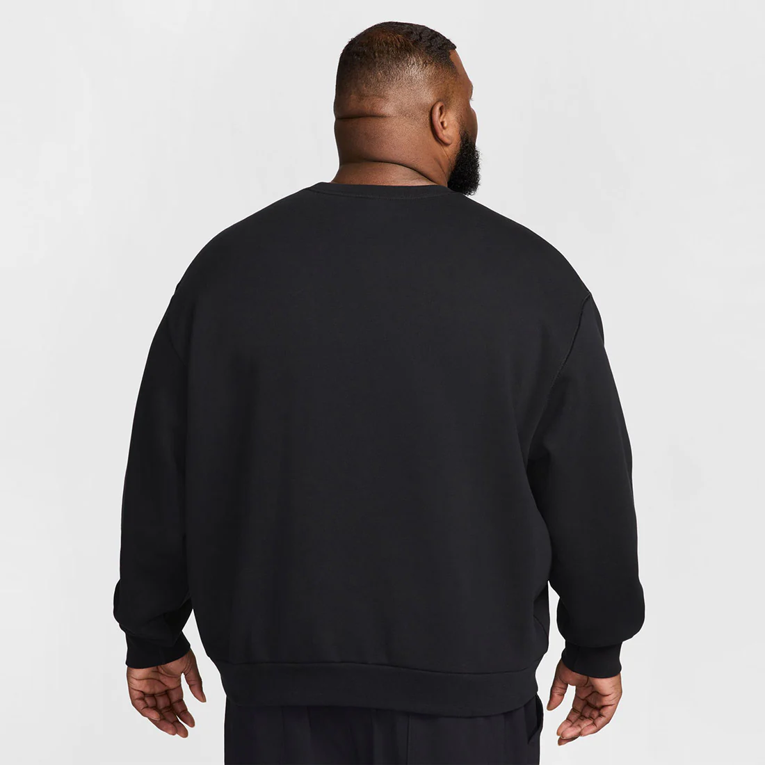 NIKE SB Essential Logo Crew - Black/White - Image 3